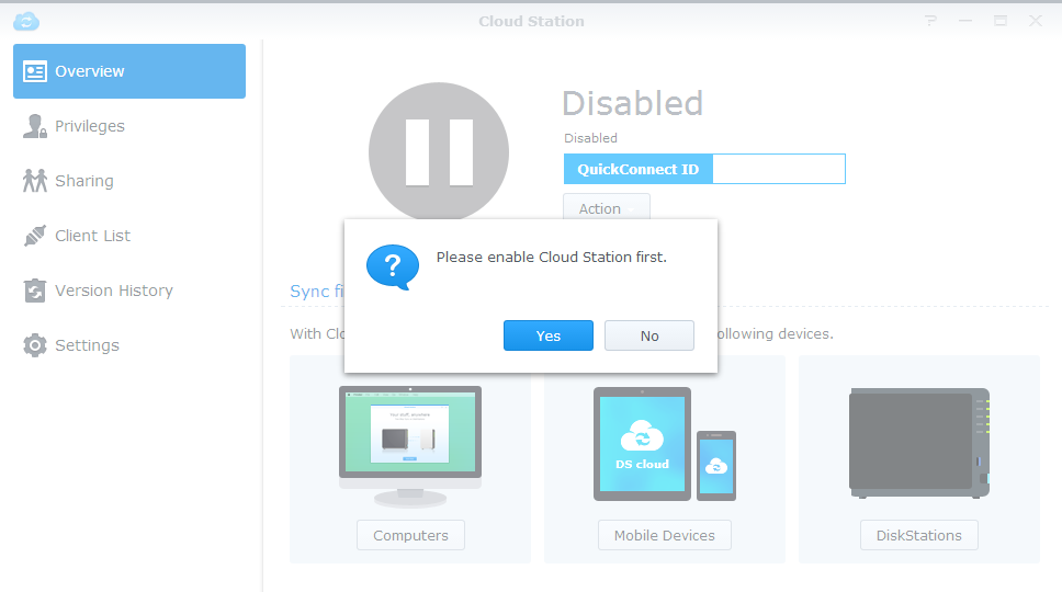 File sharing/SMB