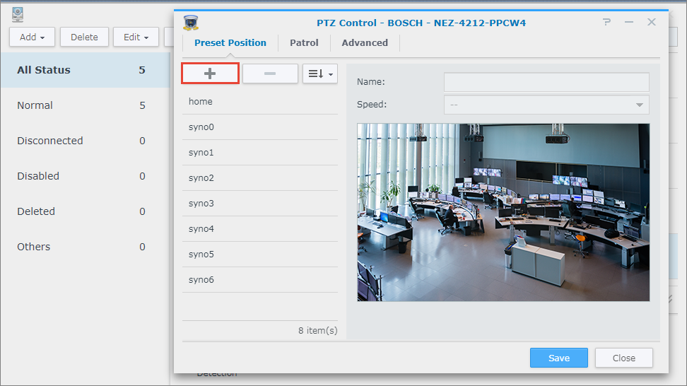 synology supported ip cameras