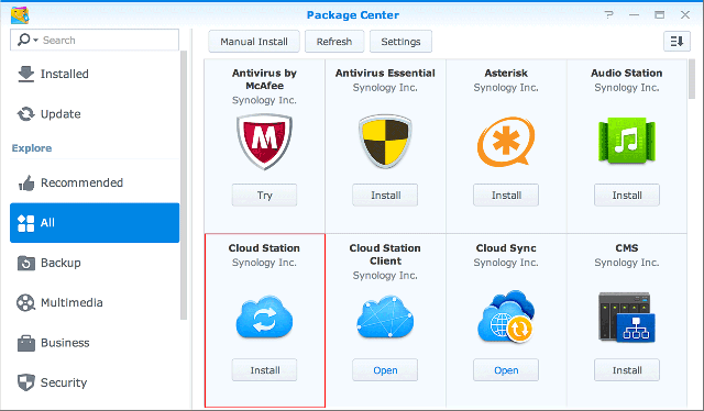 download cloud station pc client