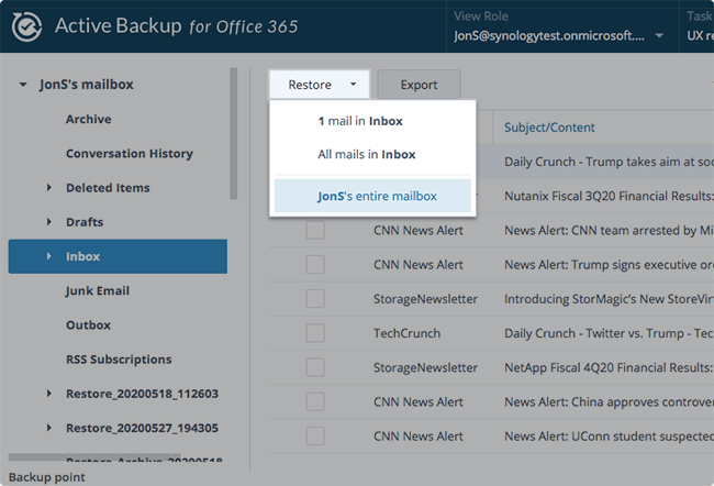 Recover Full Mailboxes
