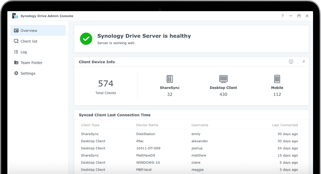 Synology Drive, Your private cloud for file management and sharing  anywhere