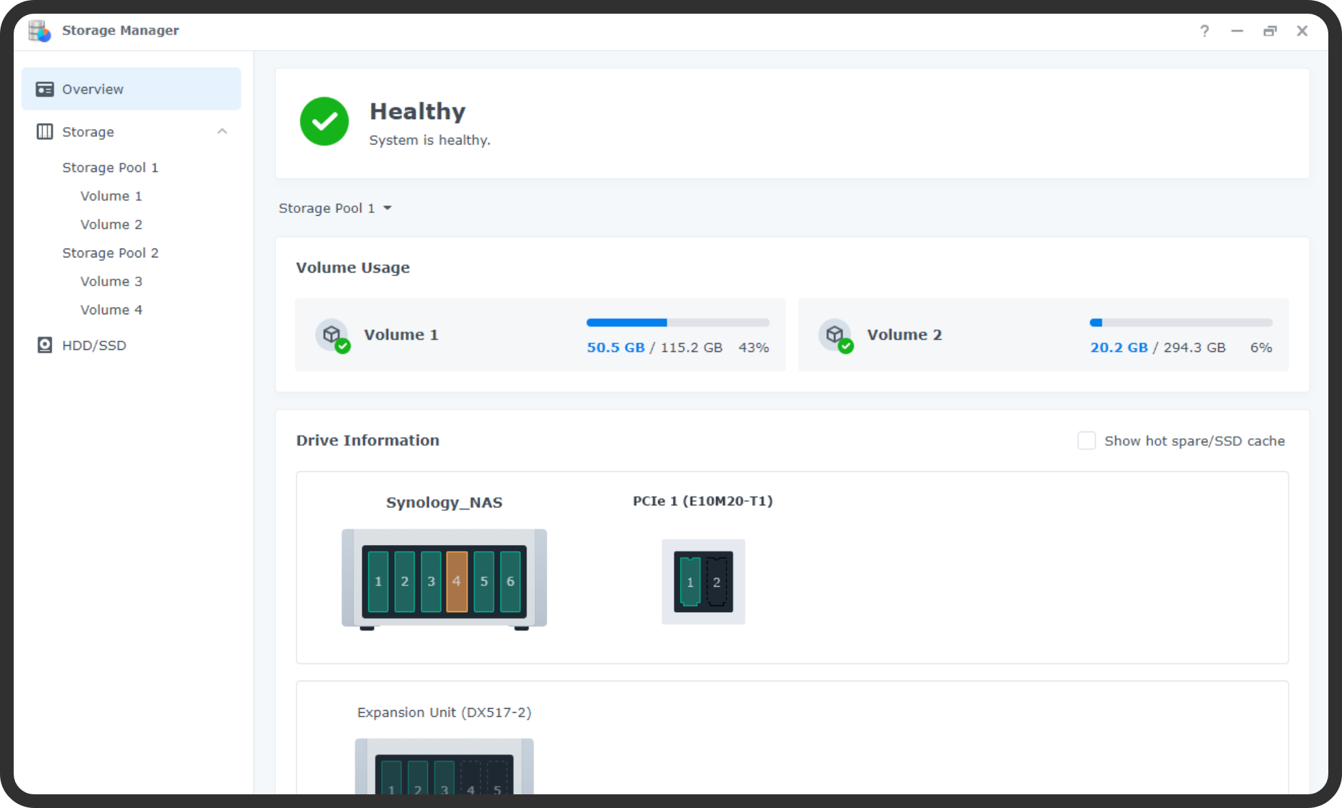 synology folder backup
