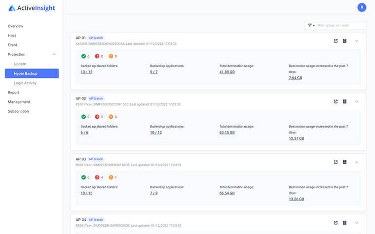 Active Insight | Synology Inc.