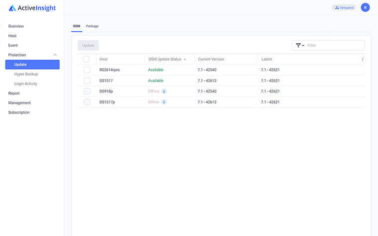 Manage updates fleetwide