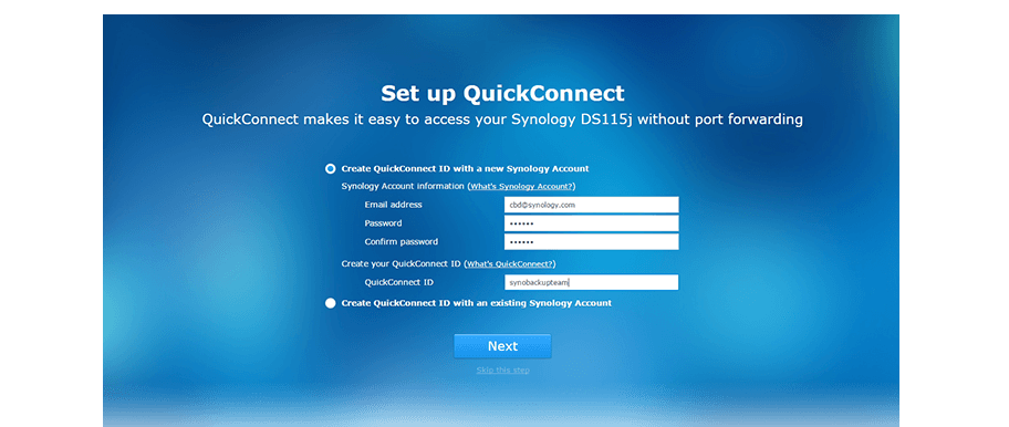 QuickConnect