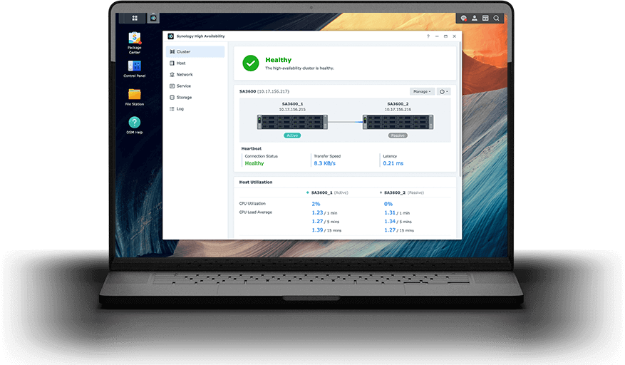 Thiết bị lưu trữ NAS Synology FS3600 11 Thiết bị lưu trữ NAS Synology FS3600