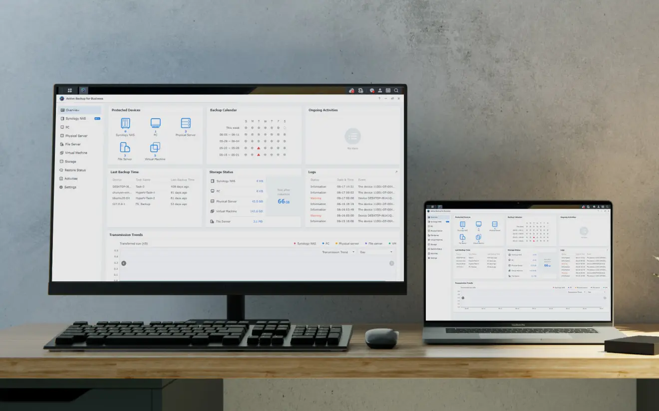 Soluções de Backup e Recuperação de Desastres Synology