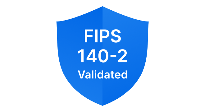 FIPS-140-2 validated