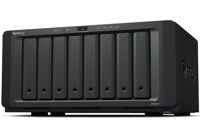 Synology Disk Station DS1821+ 8-bay NAS Storage Solution REVIEW - MacSources