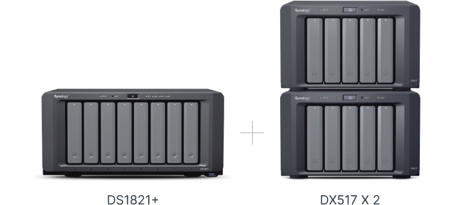 Serveur NAS 8 baies Synology DiskStation DS1821+ 