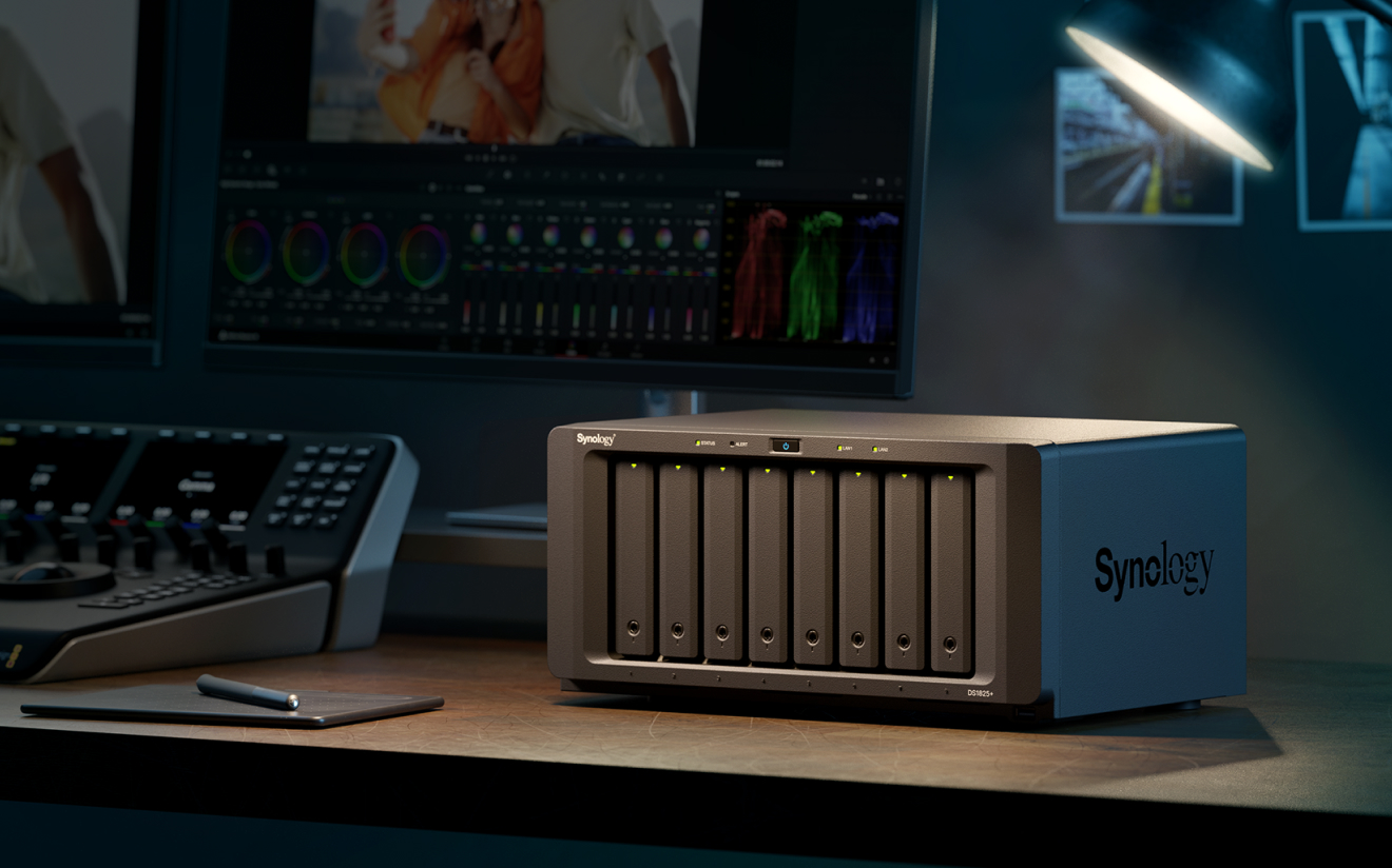 DS1825+ שרת אחסון עם 8 מפרצים לעסקים מתקדמים מבית Synology