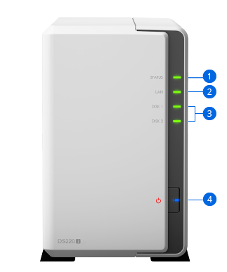 Refurbished DiskStation DS220j | Synology Inc.