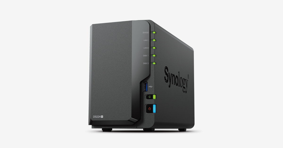 Serveur NAS Synology Diskstation DS224+ - 2 baies à prix bas