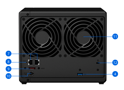 product DS920plus back view photo