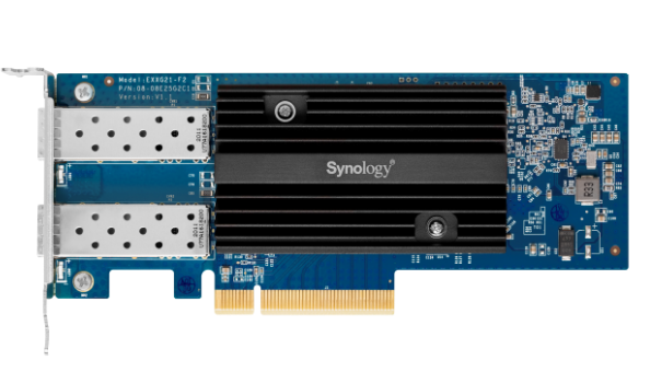 Synology E10G21-F2 10GbE SFP+ Dual-port Ethernet PCI Express adapter