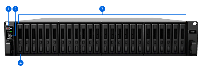 Thiết bị lưu trữ NAS Synology FS6400