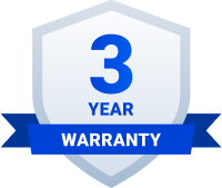 3 year warranty