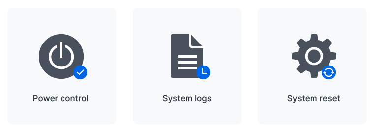 Thiết bị lưu trữ NAS Synology HD6500 8 Quản lý ngoài băng tần (OOB)