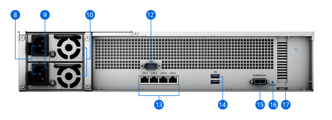 sáº£n pháº©m RS2421RPplus xem láº¡i áº£nh