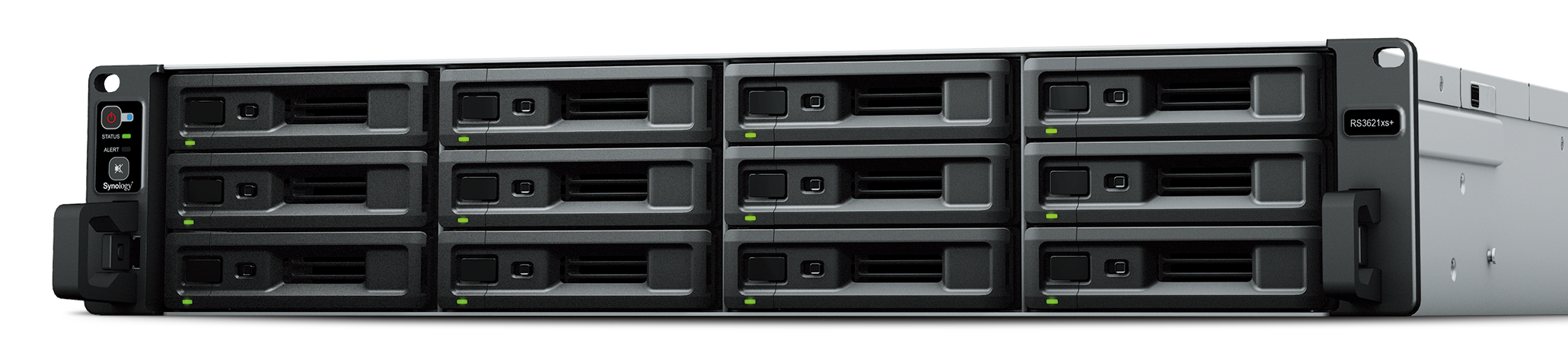 ,Black Synology Rack Station Network Attached Storage with iSCSI RC18015xs+ 