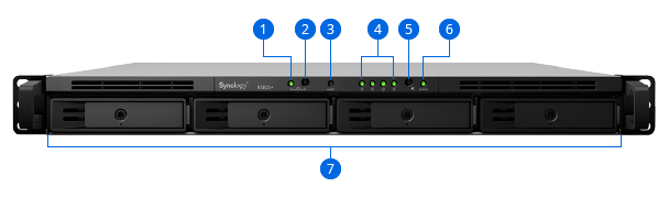 product RS820plus front view photo