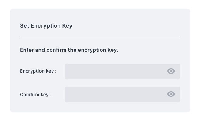 Encrypt your recordings