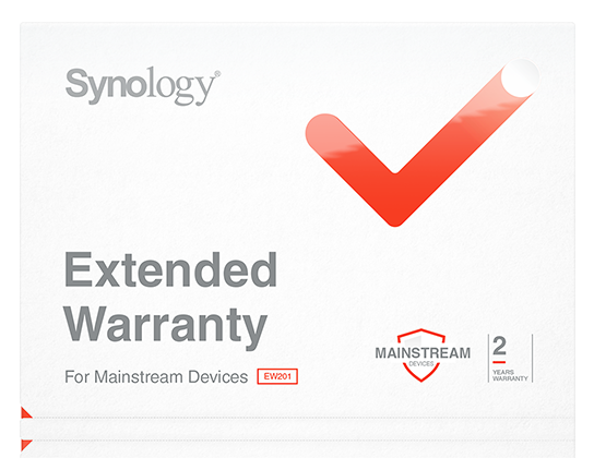 Engineered for reliability, backed by Synology