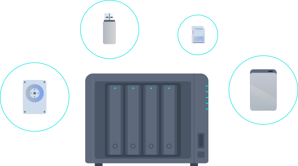 SYNOLOGY Disque dur SSD externe 1To Beedrive Nas pas cher 