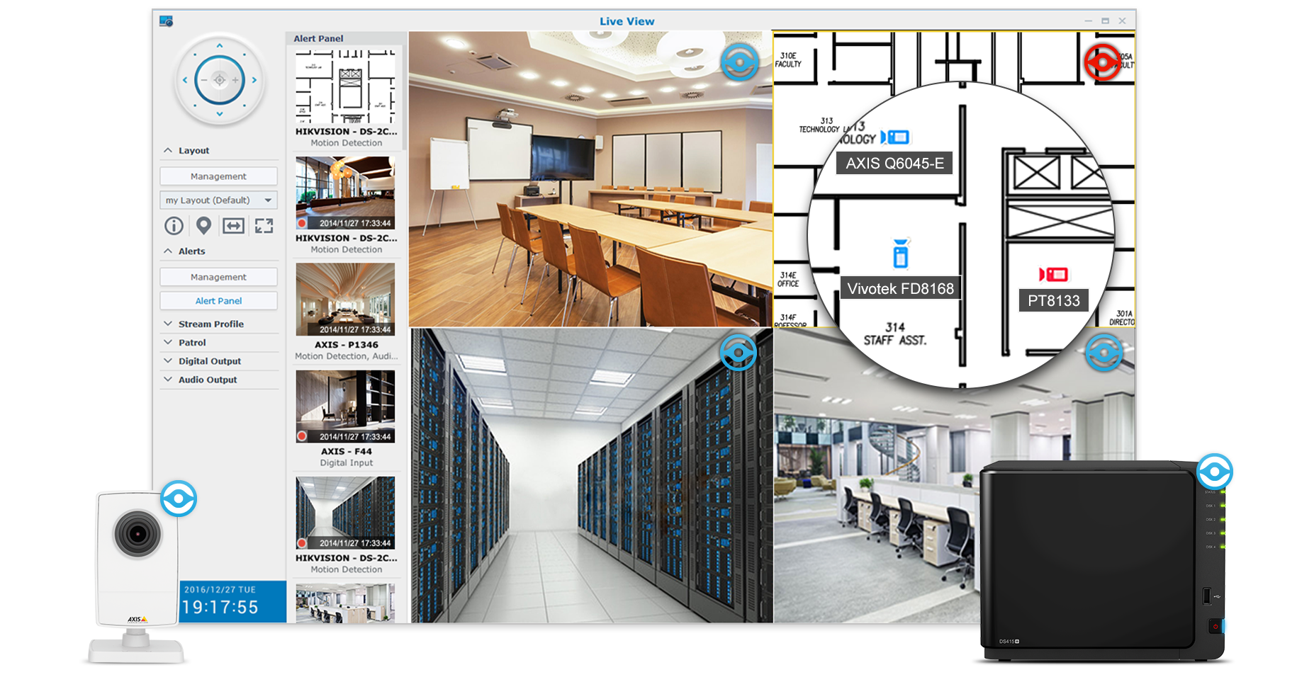 Surveillance solution for large-scale enterprises | Synology Inc.