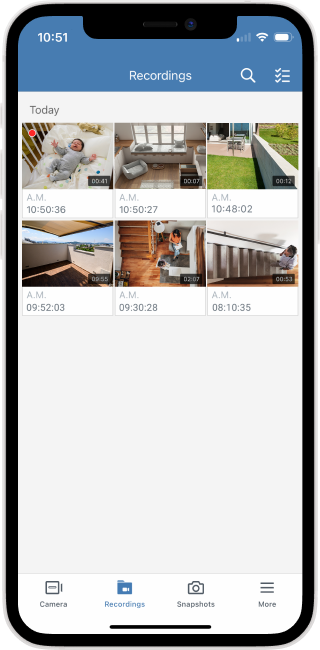 Secure video storage